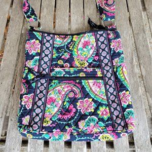VERA BRADLEY Petal Paisley Retired Crossbody Bag